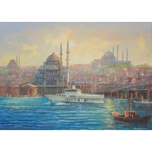 Galeri Atmaca Tarihi Yarımada'da Altın Saatler: Vapur ve Minarelerin Dansı