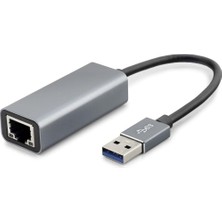 Evimdeyokyok Ethernet Card Usb3.0 1000MBPS Gri HDX7851