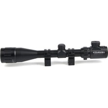 Evimdeyokyok 412X40 Aoeg  Dürbünü Mil Dot Kırmızı  Yeşil Lens Koruyucu
