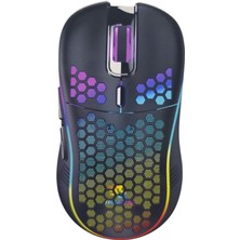 Strike Üç Modlu Kablosuz Kablolu 12800 Dpi LCD Ekran Makro Yazılımlı Kablosuz Gaming Mouse - Be