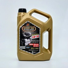 Powerten 5W30 Motor Yağı Partiküllü 5 Litre