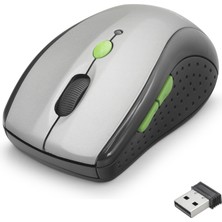 Evimdeyokyok Kablosuz Mouse 800/1600 Dpi - Gri Siyah HDX3405G
