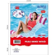 Colezium Fileli 2 Yastıklı Premium Deniz Huz Hamağı 130 cm - 2410106 - 1 Adet