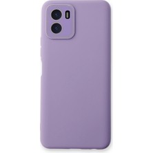 Evimdeyokyok Vivo Y15S Kılıf Lansman Glass Kapak - Lila