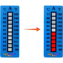 Evimdeyokyok Sıcaklık - Isı Ölçüm Etiketi 270°F - 360°F / 132°C - 182°C (10 Adet)