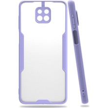 Evimdeyokyok Xiaomi Redmi Note 9s Kılıf Platin Silikon - Lila