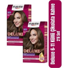 Deluxe 6-11 Küllü Çikolata Kahve 2li Set