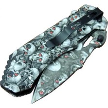 Evimdeyokyok Kamuflaj Çakı 22 cm Kamp / Outdoor Çakı