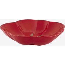 Bordallo Pinheiro Tomato Kırmızı Seramik Servis Kasesi 34 cm