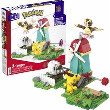 Colezium HKT21 Mega™ Pokémon™ Countryside Dmill - Yel Değirmeni Kasabası Seti 240 Parça +7 Yaş