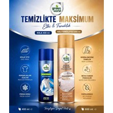 Lider Kozmetik Green World Sprey Ütü Kolası 400 ml + Halı Temizleyici Sprey 600 ml 2'li Temizlik Seti