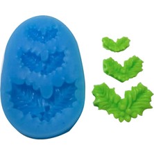 Alze Kimya Hobi Kokina Çiçek Silikon Kalıbı 3'lü 2.5Cm / 3.5Cm / 5Cm