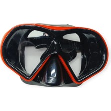 Colezium Dalış Maskesi ve Snorkel Yetişkin - 51713-KIRMIZI - 1 Adet