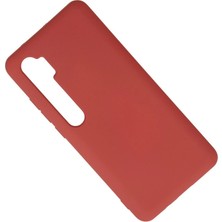 Evimdeyokyok Xiaomi Mi Note 10 Lite Kılıf Nano Içi Kadife Silikon - Kiremit