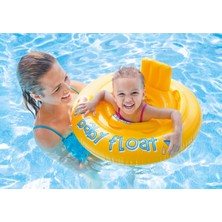 Colezium IBF56585 Intex Sarı Baby Float 70 cm 6-12 Ay