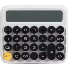 Evimdeyokyok ZR737 JN-800 Junno Beyaz Hesap Makinesi