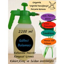 İlkadım Botanik Organik Yaprak Temizleyici Haşere Kovucu (Unlu Pamuk Biti Sinek ve Yaprak Biti, Kırmızı Örümcek, Mantar, Küf, Külleme) 2200 ML