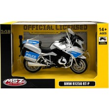Toyfest 1/18 Bmw R1250-RT Model Alman Polis Motorsikleti
