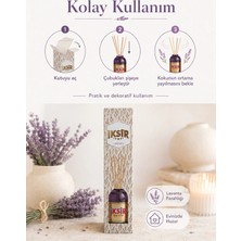 İksir Iksir Bambu Çubuklu Oda Kokusu Lavanta Ev ve Ofis Için Dekoratif Ortam Kokusu 100 ml