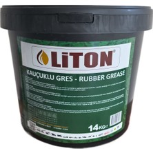 Liton Yeşil Kauçuklu Gres 14 kg Üretim Yılı :2026
