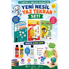 Ata Yayıncılık 2.sınıftan 3.sınıfa Geçenler Için Yeni Nesil Sorularla Yaz Tekrar Seti (Slime Set Hediyeli)