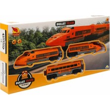 Toyfest Sesli ve Isıklı Bullet Tren Seti 15 Parça Raylı Oyuncak Tren Çocuk Için Gerçekçi Tren Seti