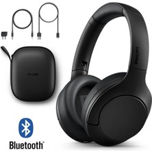 Philips Aktif Gürültü Önleme Anc Bluetooth Kulak Üstü Kulaklık 60 Saat Pil Hi-Res Ses Dokunmatik Çoklu Bağlantı Güçlü Bas Siyah TAH8506BK