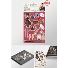 Toyfest Harry Potter Lisanslı Sticker Seti 15X27CM Hd Baskı Su Geçirmez Folyo Warner Bros Orijinal