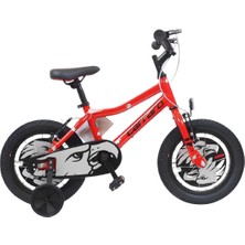 Toyfest Carraro Red Eagle 14 Jant Çocuk Bisikleti Kırmızı-Siyah-Gümüş