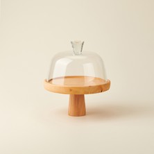 Madas Natura Sana Meyvelik - Şeffaf / Açık Kahverengi - 24 cm