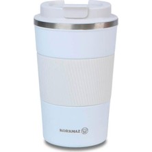Korkmaz Eterna Beyaz Kahve Bardağı 380 ml A5540-1