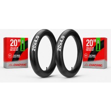 Heugers Chaoyang 20X4.0/4.9 AV48 Fat Bike Bisiklet Iç Lastik (2 Adet) Ape Ryder Rks Skyjet Uyumlu