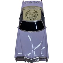 Grand Concept Store Retro Klasik Araba Bluetooth Hoparlör Radyo | Usb, Tf Kart ve Aux Girişli Dekoratif Ses Sistemi