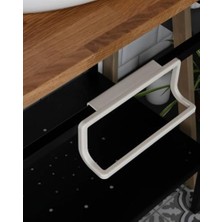 Data Store Towel Hanger Dolap Kapağına Asılabilen Havluluk, Havlu Askısı Beyaz