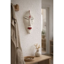Elfy Art Seramik Mask Duvar Süsü