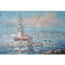 Galeri Atmaca Kız Kulesi ve Çift Direkli Tekne