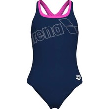 Arena Girl's Logo Swimsuit Swim Pro Kız Çocuk Mayo