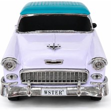 Grand Concept Store Nostaljik 1955 Klasik Araba Tasarımlı Bluetooth Hoparlör | Usb-Tf Kart Destekli Retro Müzik Çalar