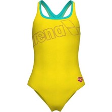Arena Girl's Logo Swimsuit Swim Pro Kız Çocuk Mayo