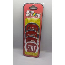 Smart Garage Jant Göbeği Etiketi Fiat 55 mm 4 Adet
