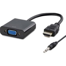 Evimdeyokyok Hdmı To VGA F Çevirici + Audıo Ps4 5V Güç Girişli 1080P HDX7806