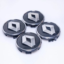 Smart Garage Muadil-Renault Clio 4,megane4,talisman,kadjar Uyumlu Çelik Jant Göbeği \ Dış Çap 57MM - Iç Çap 50MM