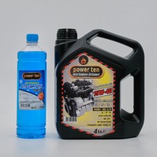Powerten 15W40 Motor Yağı 4 Litre + Cam Suyu