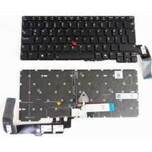Alfamaks Lenovo Thinkpad E14 Gen5 (Type 21JK, 21JL) Klavye Tuş Takımı Aydınlatmalı Işıklı