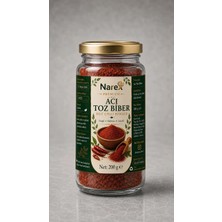 Narex Acı Toz Biber 200 gr Cam Kavanoz Premium Kalite