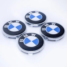 Smart Garage Bmw Uyumlu Jant Göbeği E36 E39 E46 E60 E90 F30 Model Jantlara Uyar Çap 68MM