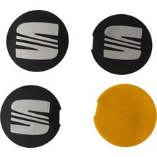Smart Garage Seat Jant Göbeği Etiket 55 mm 4 Adet