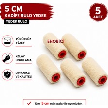 Ehobici Kadife Rulo 5 Li Yedek 5cm (Moher)