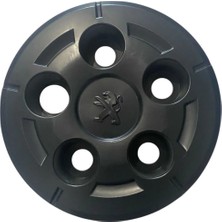 Smart Garage Peugeot Boxer Orta Jant Göbeği Siyah 1 Adet