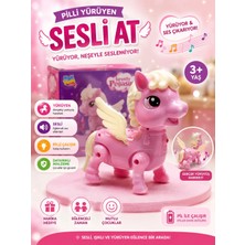 Pozart Yürüyen At Pilli Sesli ve Işıklı